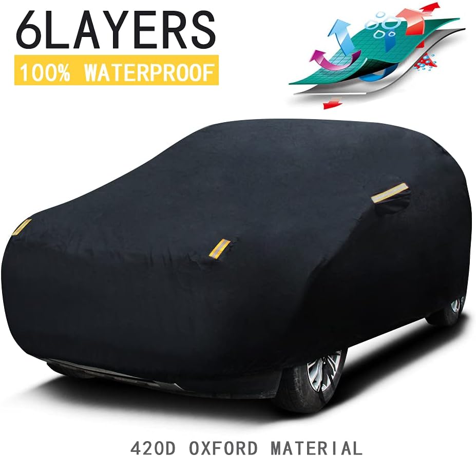 420D Nylon Oxford Waterproof Car Cover G266