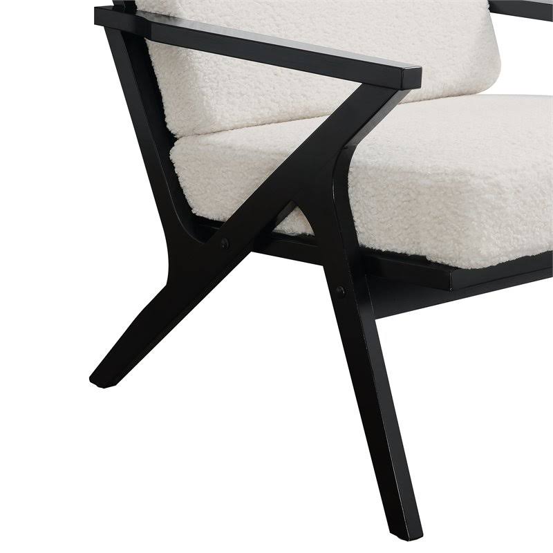 White Wood Frame Chair Y9412