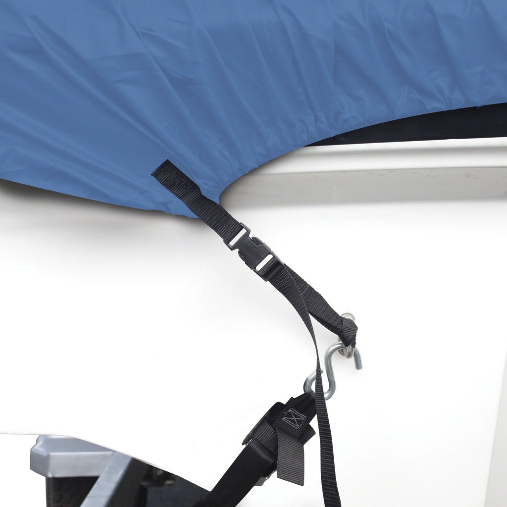 All Seasons Trailerable Boat Cover with Polyester Fade-Resistant Fabric R1802