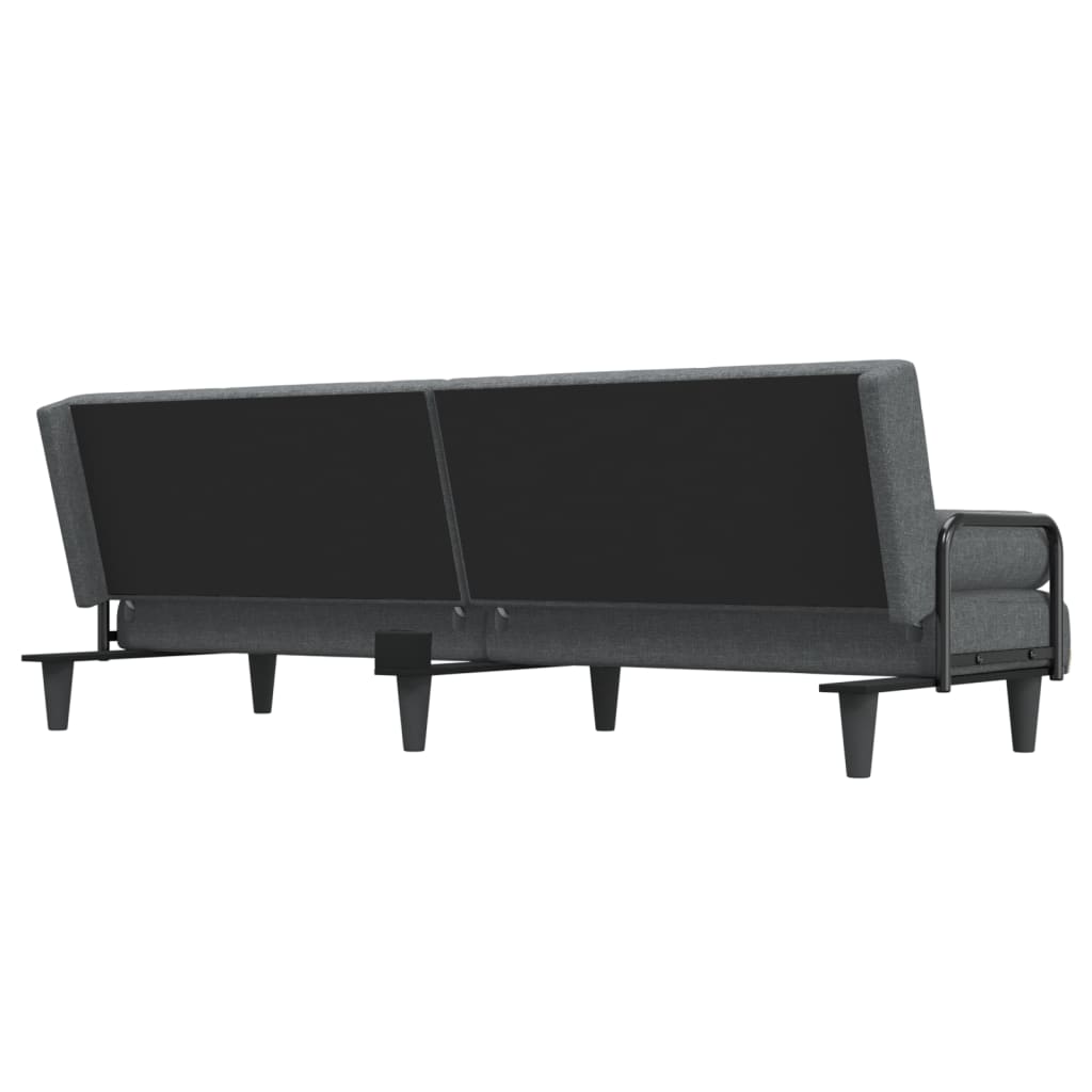 Dark Gray Fabric Sofa Bed K5801