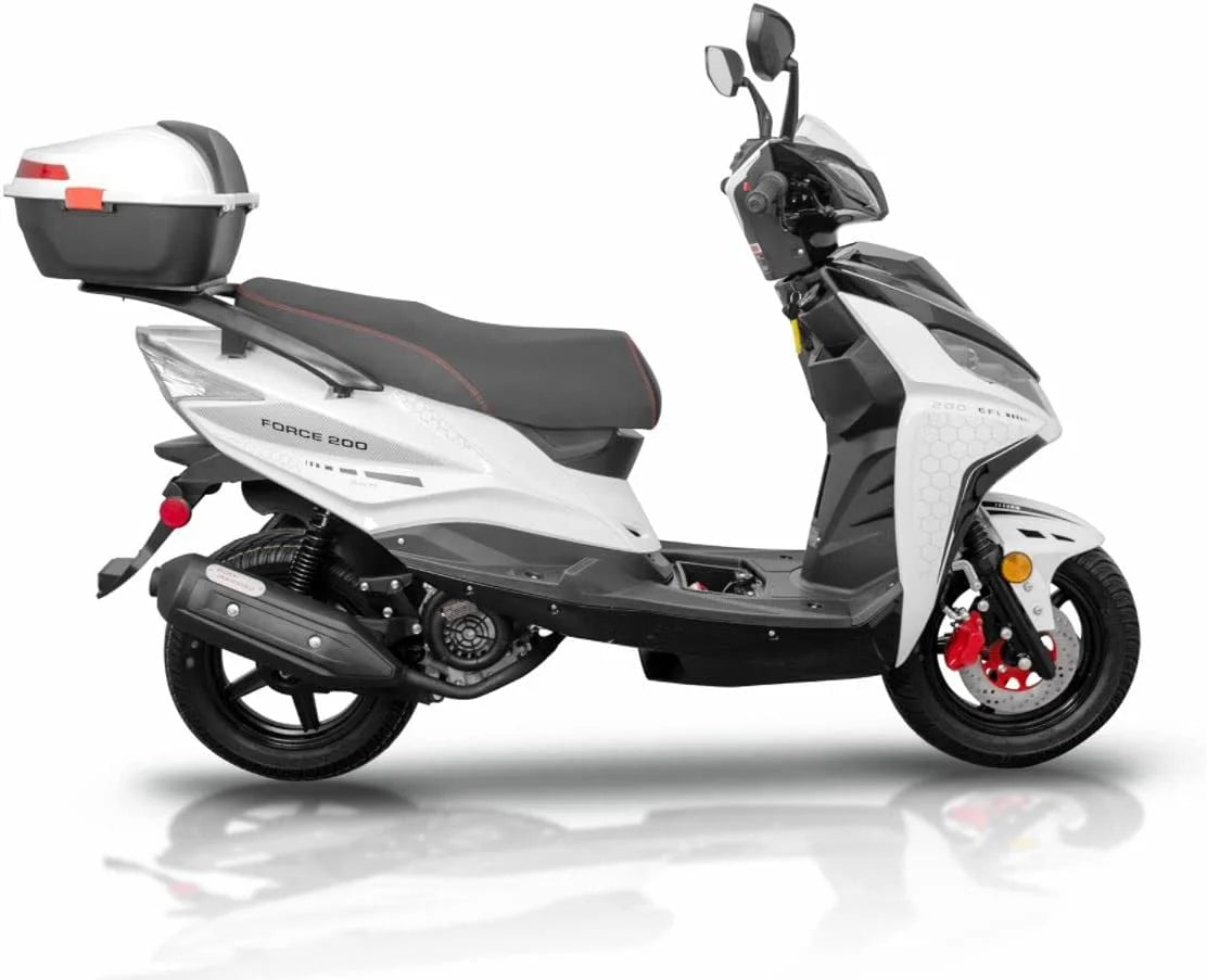 Black Force 200 EFI Scooter Moped P370432