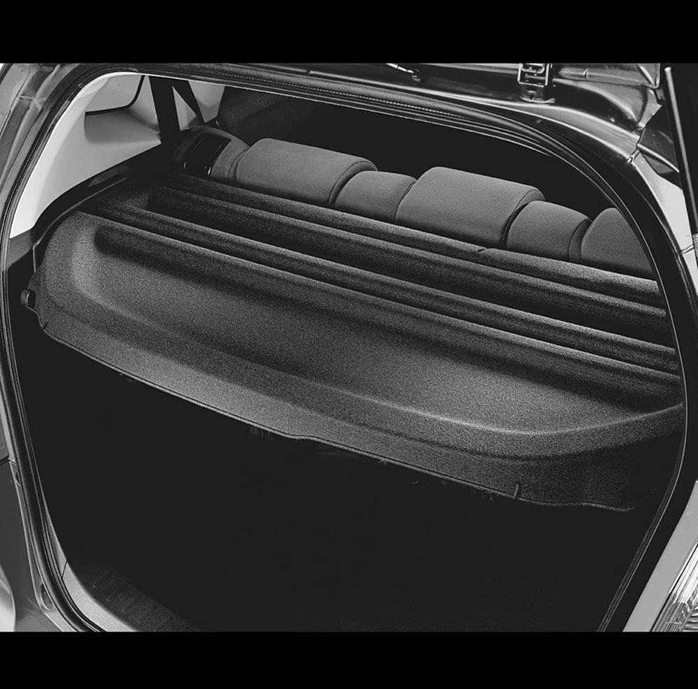 Black Rear Trunk Cover for Honda Fit F96817