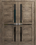 Solid French Double Doors 64 x 84 inches Wood Closet Bedroom Doors S550