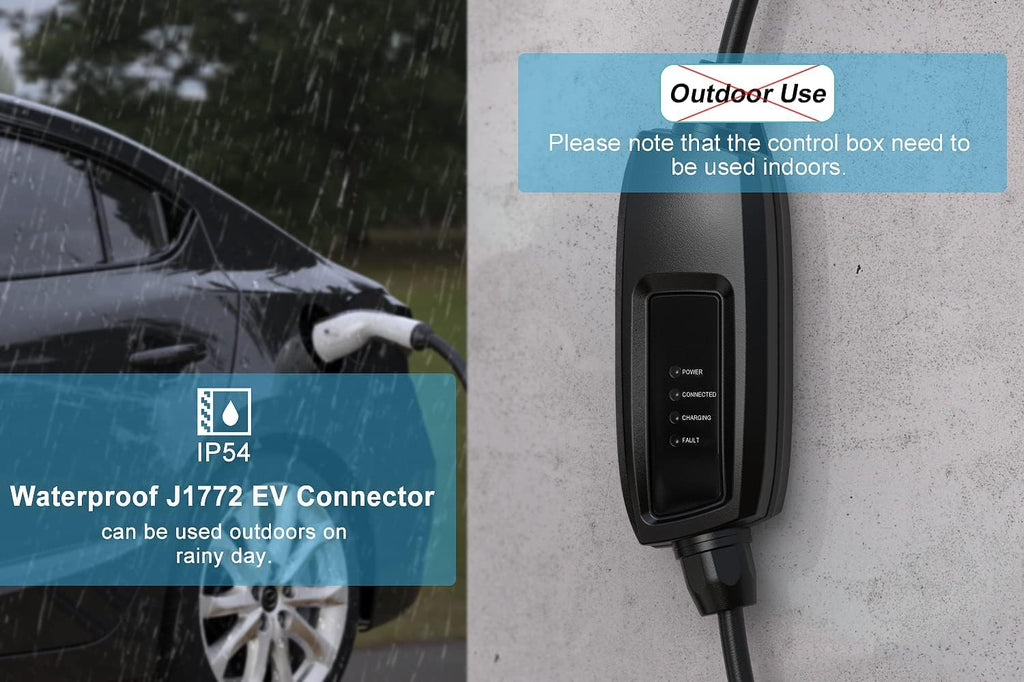 Portable EV Charger with Adapter J8150