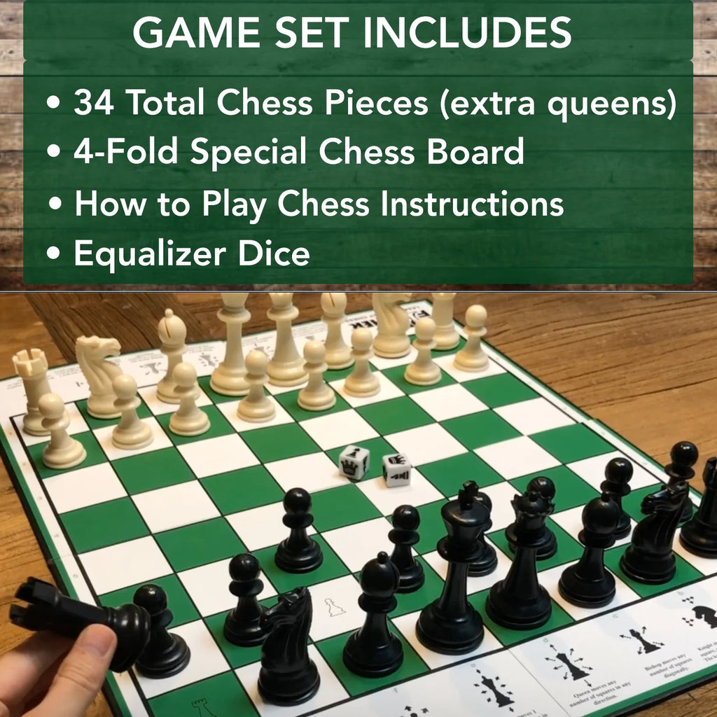 Learn to Play Chess Staunton Style Chess Pieces N9152