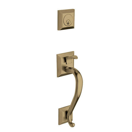 Distressed Antique Nickel Sectional Handleset U196