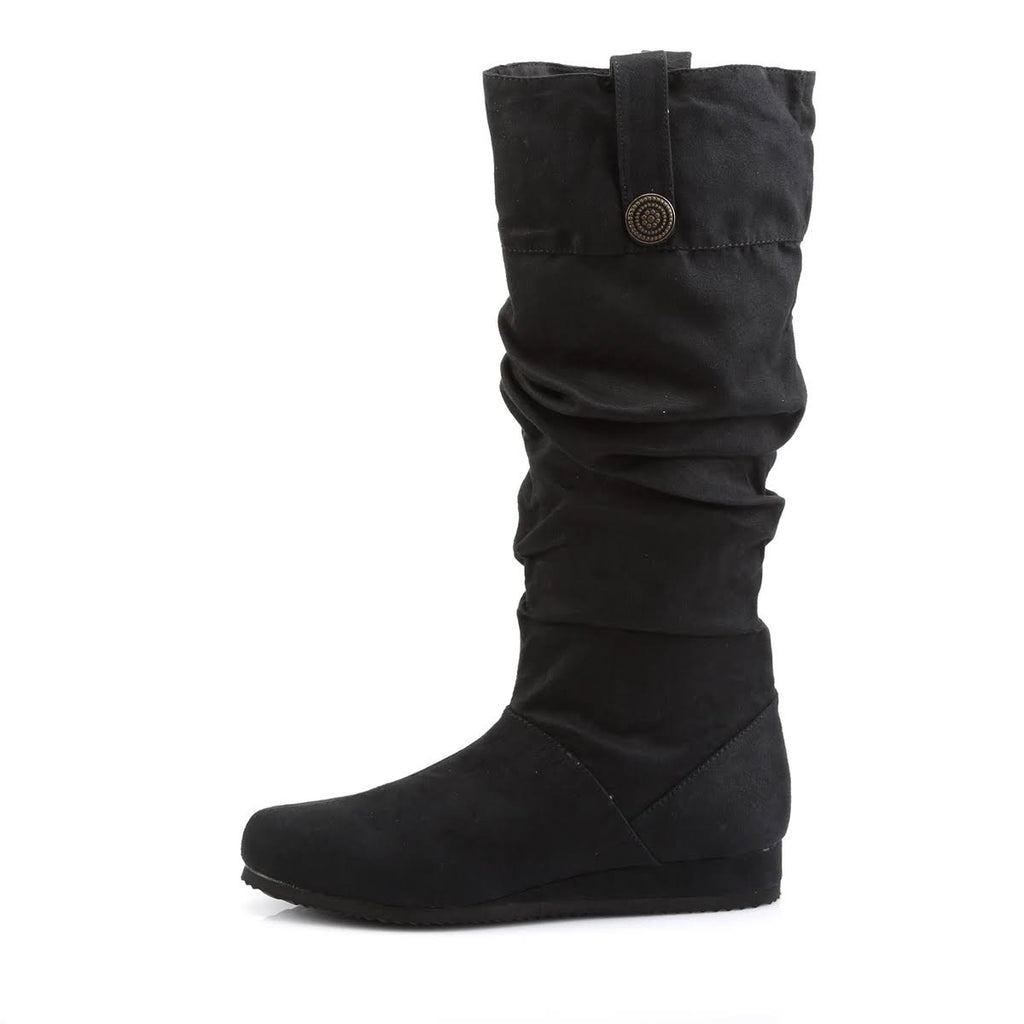 Black Microfiber Renaissance Shoes M847602