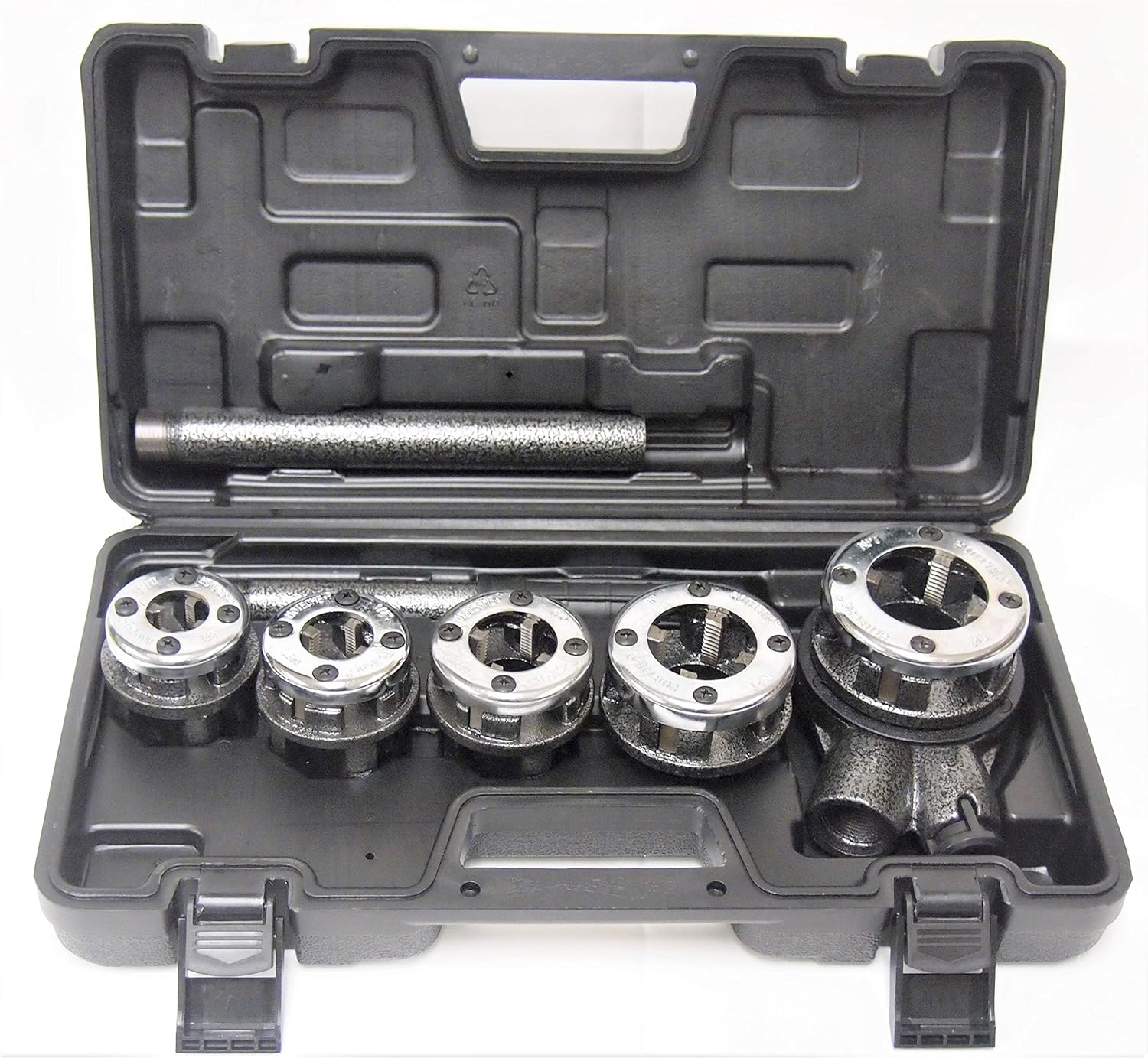 Ratcheting Pipe Threader Tool Kit 5 Dies Pack of 2 Q56467