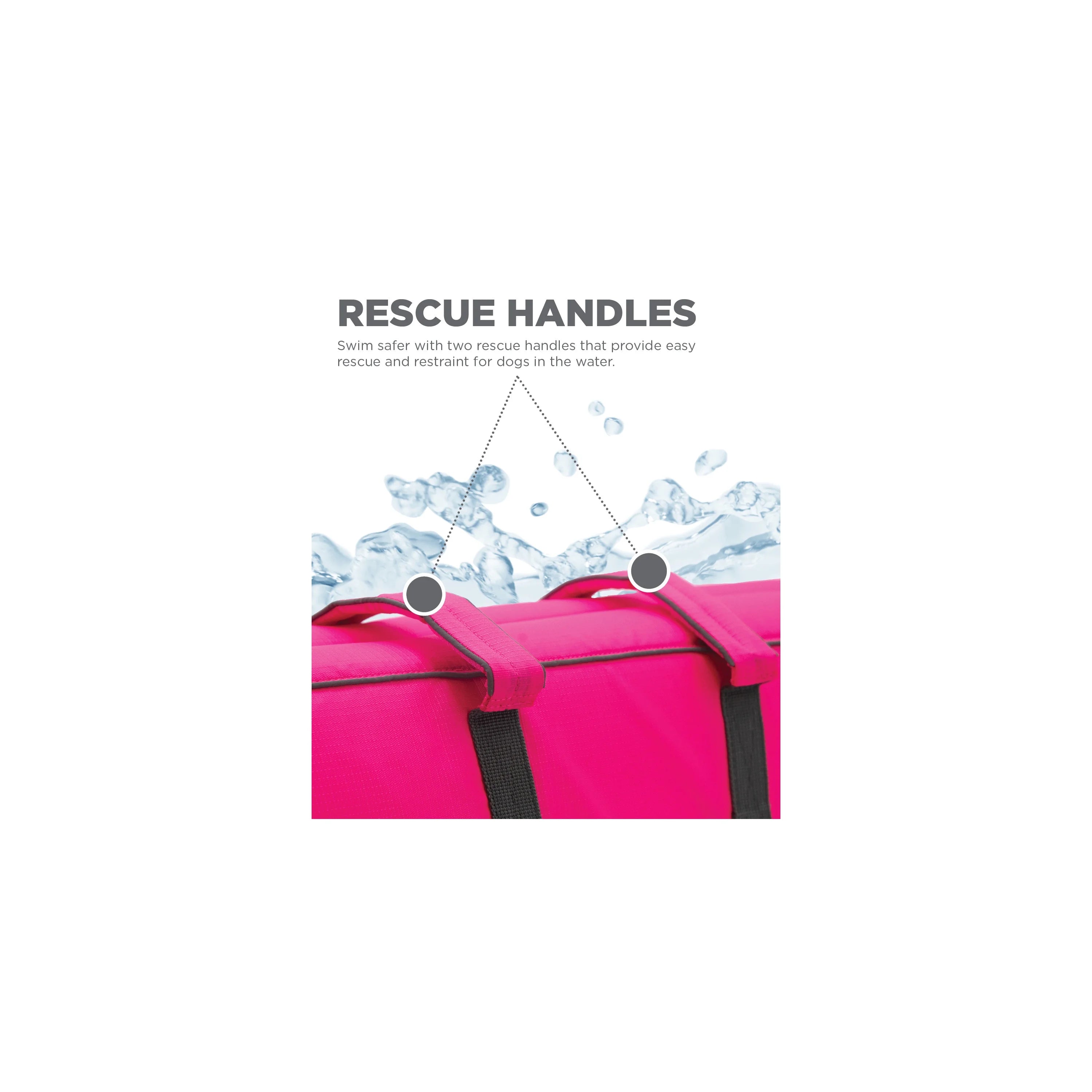 Pink Large Dog Life Jacket E943