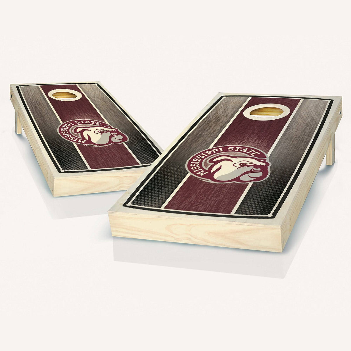 Cornhole Set with 8 Team Logo Bags and 2x4 Boards Z254509