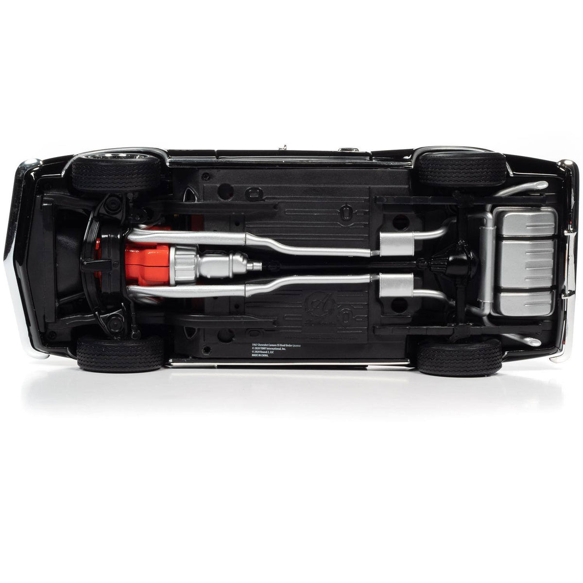 1967 Chevrolet Camaro Yenko SS 427 Hardtop Tuxedo Black with Red Interior B866352