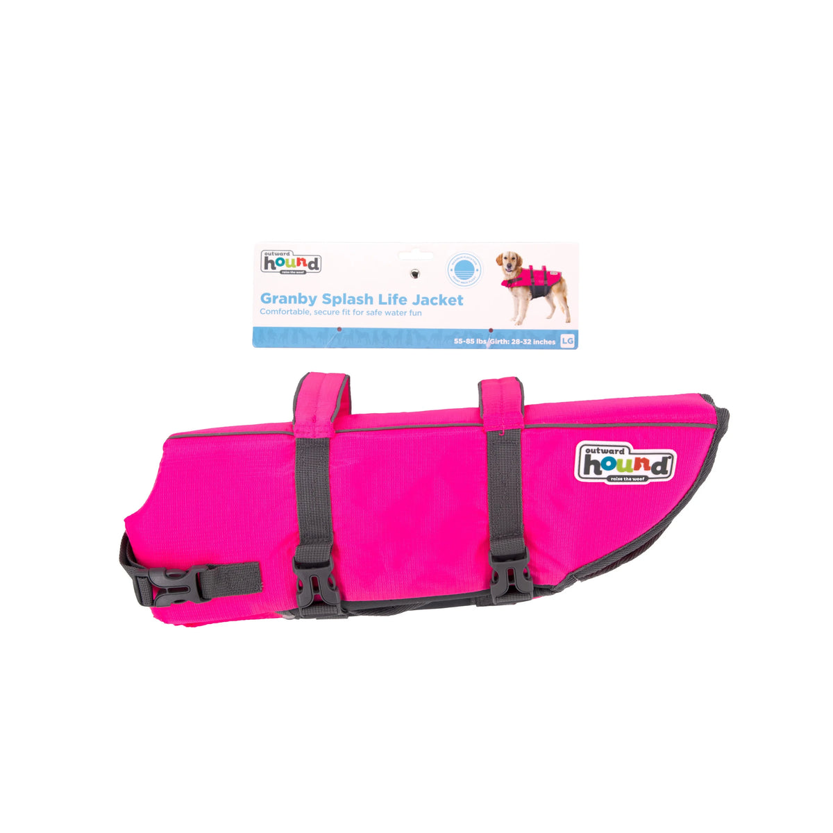 Pink Large Dog Life Jacket E943