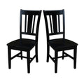 Black Splatback Dining Chair (set of 2) X77965
