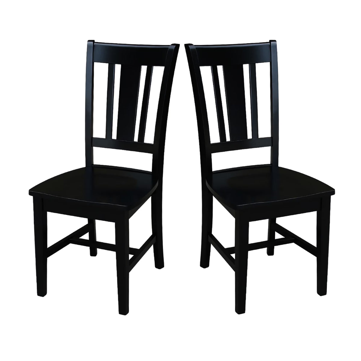 Black Splatback Dining Chair (set of 2) X77965