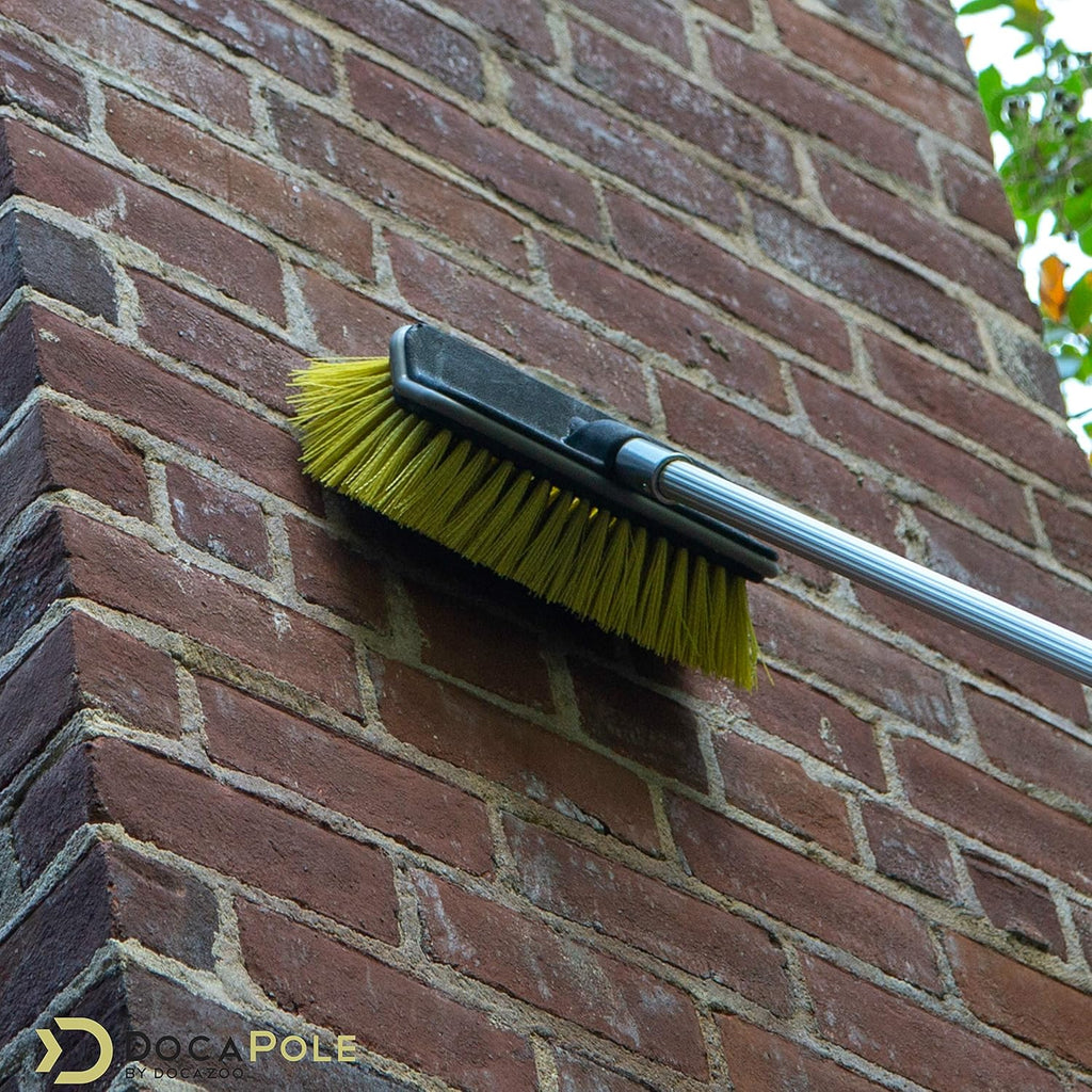 11 Inch Hard Bristle Deck Brush with Telescoping Pole P7338