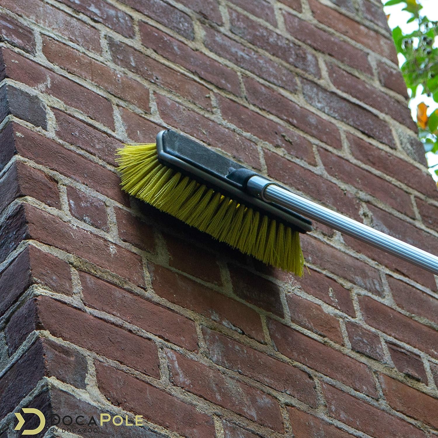 11 Inch Hard Bristle Deck Brush with Telescoping Pole P7338