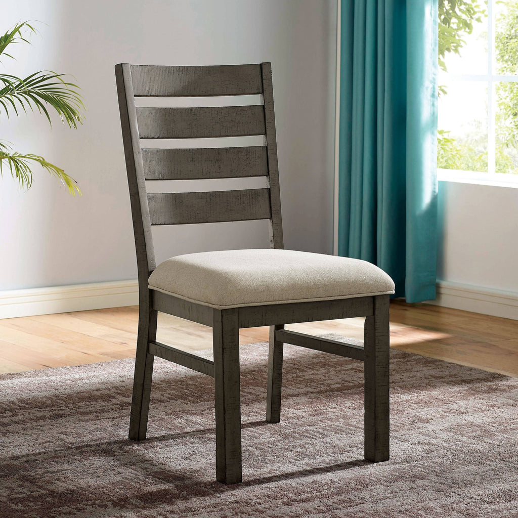 Beige Side Chairs (Set of 2) V839466
