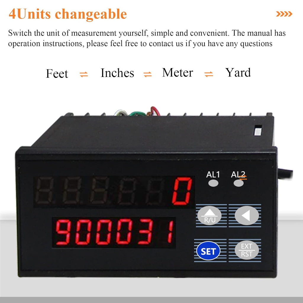 Digital Length Meter Counter with Control Function 0-999999 S98193