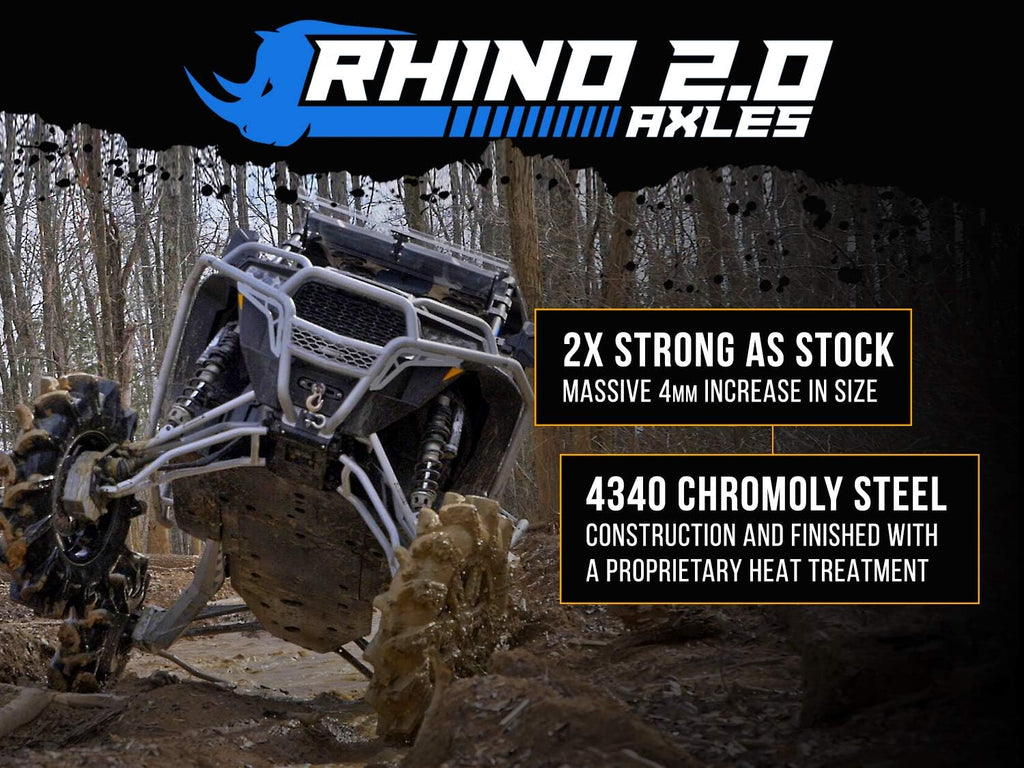 Heavy Duty Front Axle for Polaris RZR XP 1000, 4340 Chromoly Steel Z220