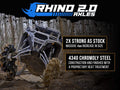 Heavy Duty Front Axle for Polaris RZR XP 1000, 4340 Chromoly Steel Z220