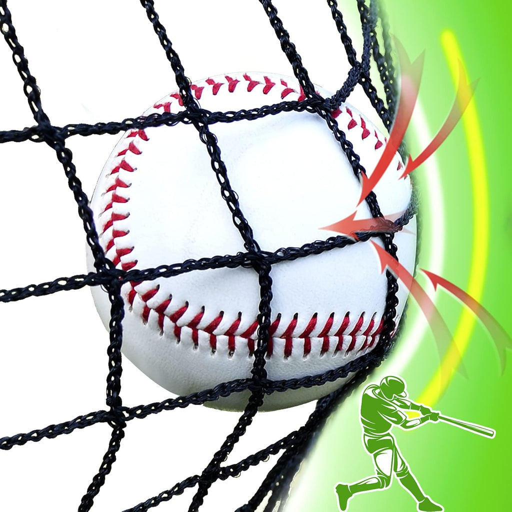 Baseball Backstop Netting 30x 12ft R597884