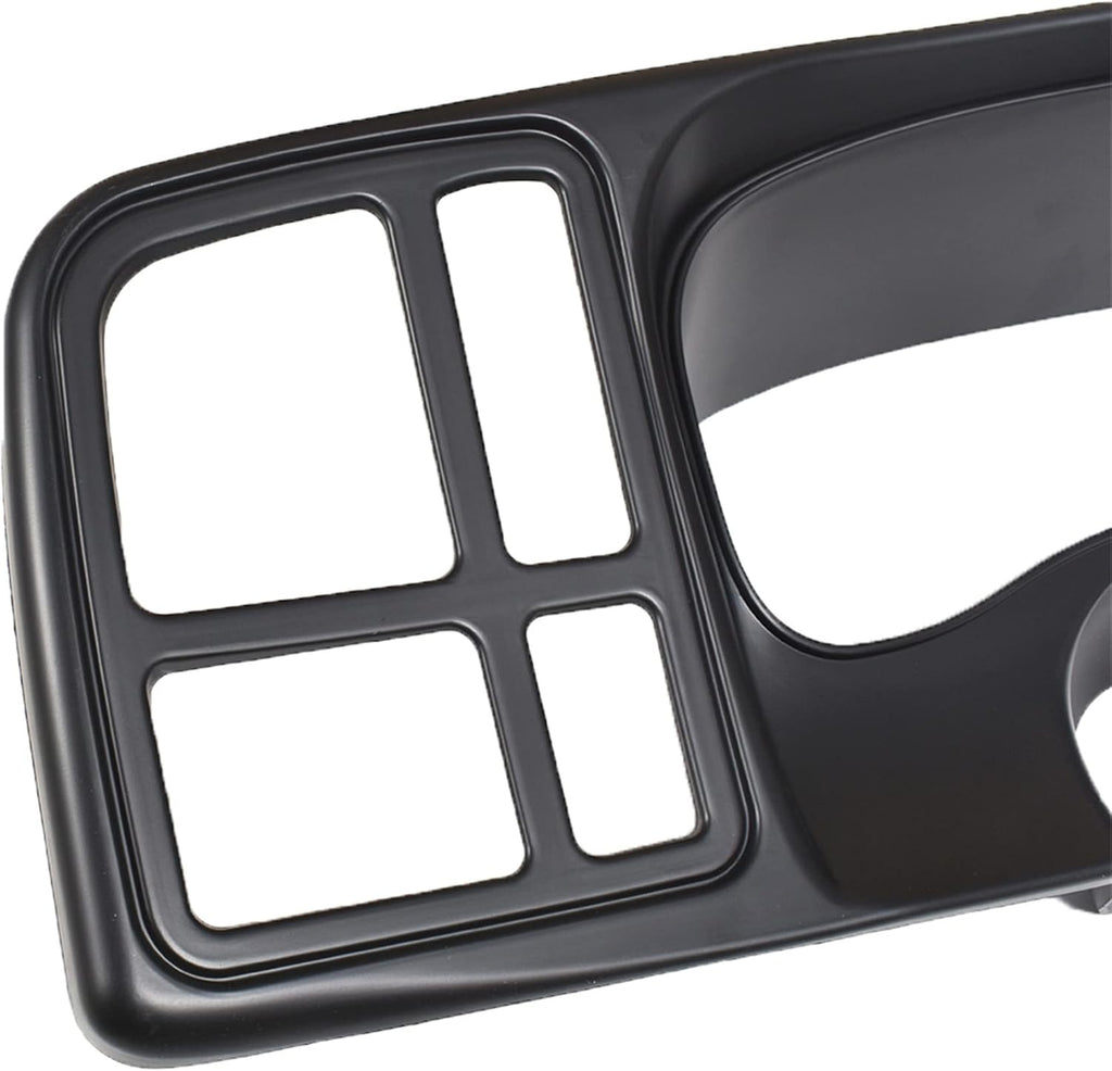 Double Din Truck Dash Kit Replacement Matte Black W174