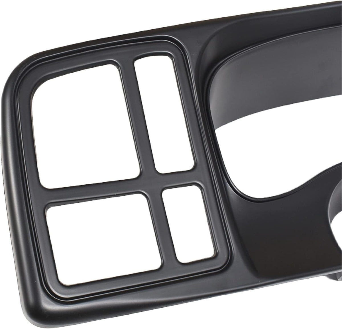 Double Din Truck Dash Kit Replacement Matte Black W174