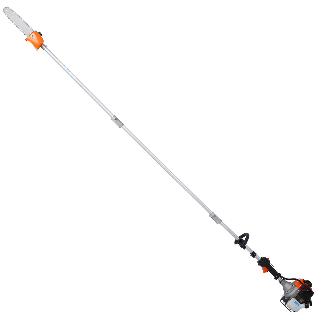 10 in 1 52CC 2-Cycle Garden Tool System with Pole Saw, Hedge Trimmer, Grass Trimmer, and Brush Cutter B813277