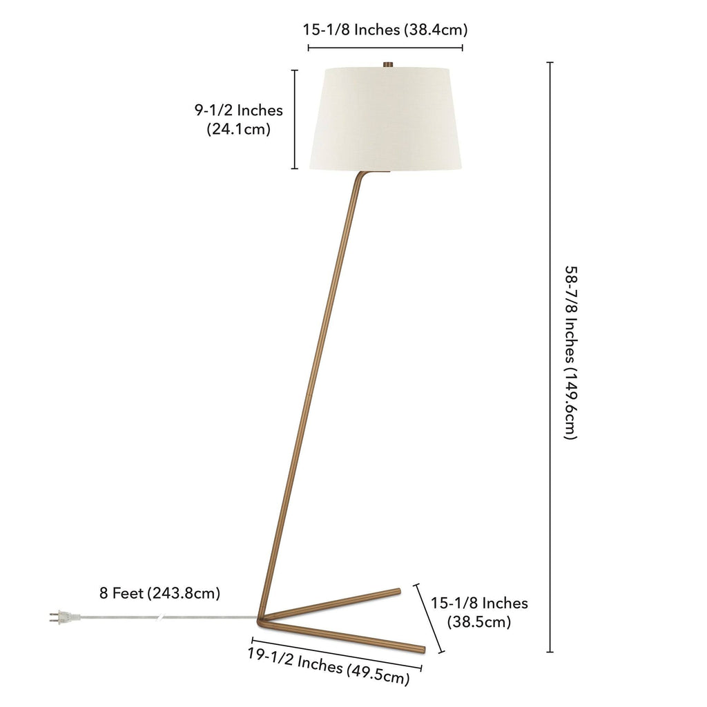 Brass Floor Lamp D655075