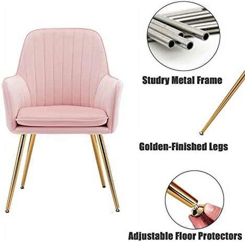Beige Velvet Accent Chair R735