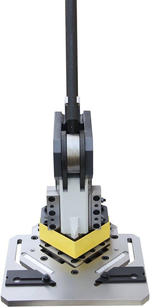 Heavy-Duty Metal Corner Notcher, 4x4" Blade, 11-Ga Mild Steel A700861