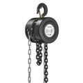10 Feet Manual Hand Lift Steel Chain Block Hoist with 2 Hooks 2 Ton Capacity K8048