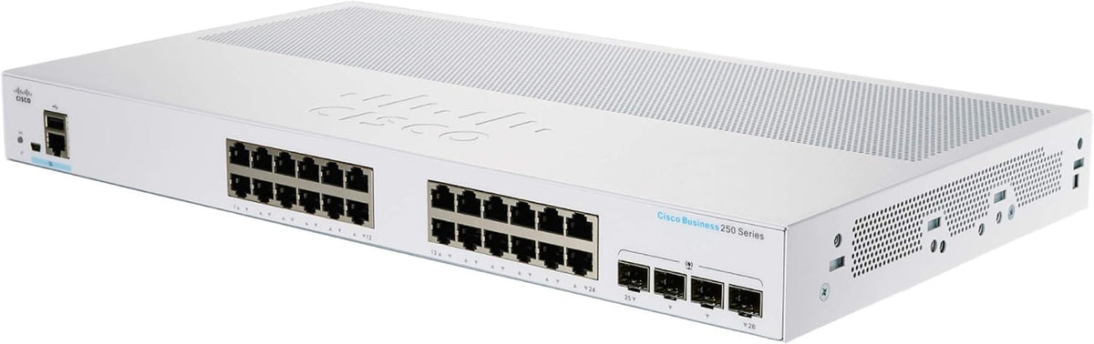 24 Port GE Smart Switch with 4x1G SFP T974