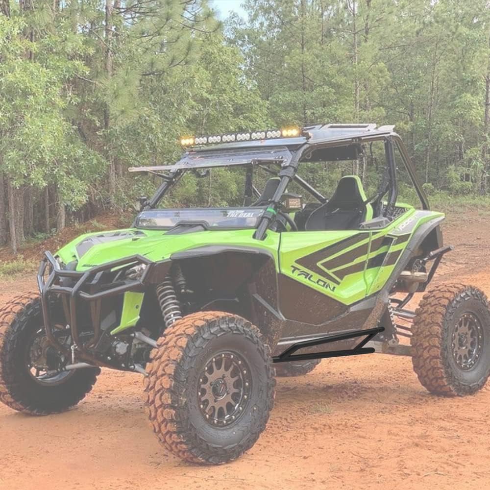 Nerf Bars Rock Sliders with Wrinkle Black Powder Coating T321