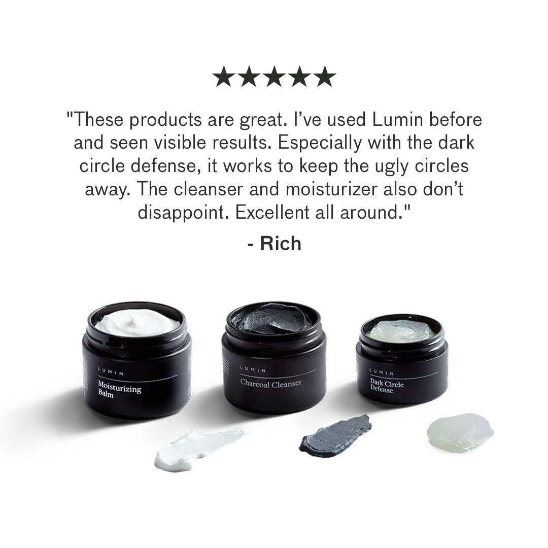 Dark Circle Repair Skin Care Kit with Charcoal Face Wash and Moisturizer B128