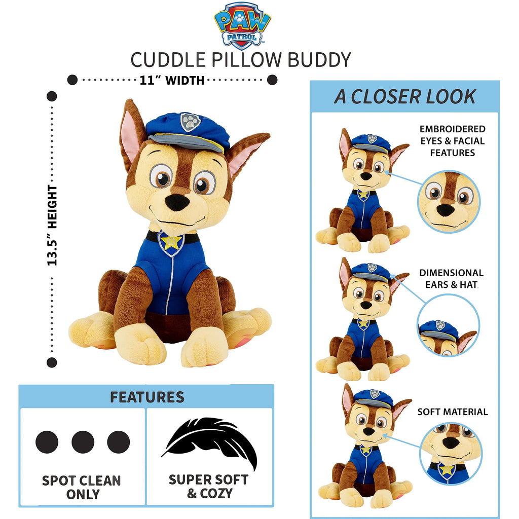 Plush Cuddle and Decorative Pillow Buddy, Blue T44790