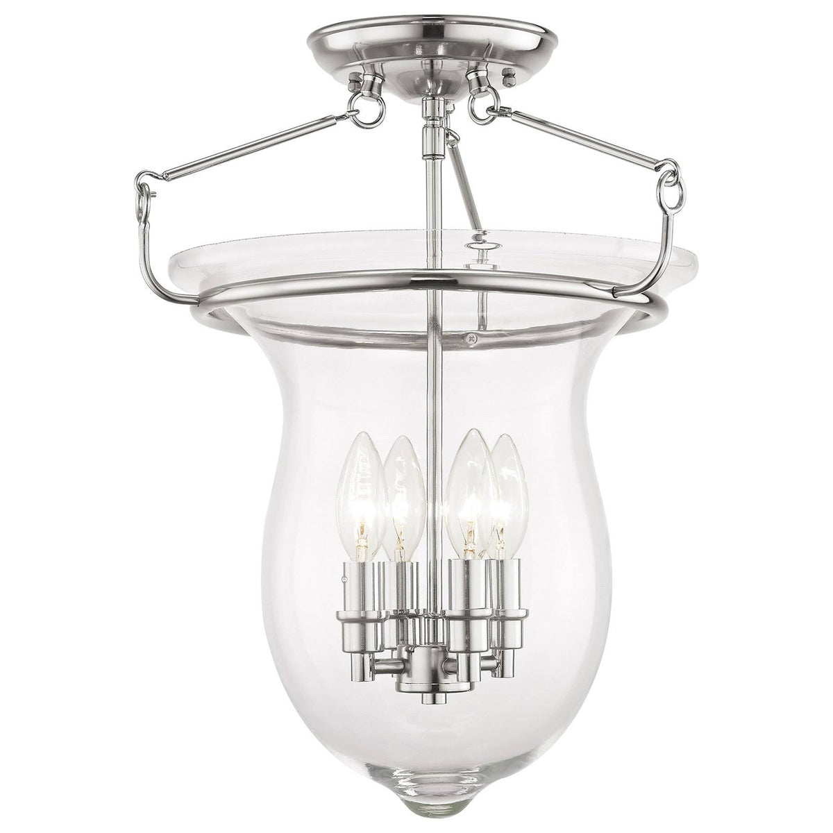Bronze 4 Light Ceiling Mount V751215