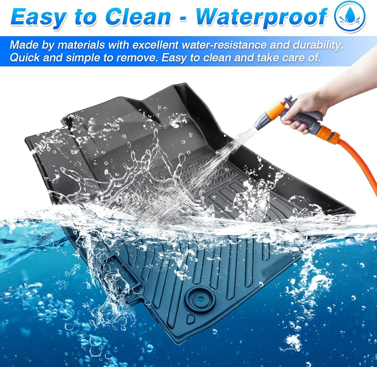 All Weather 2 Row Floor Liners K1564