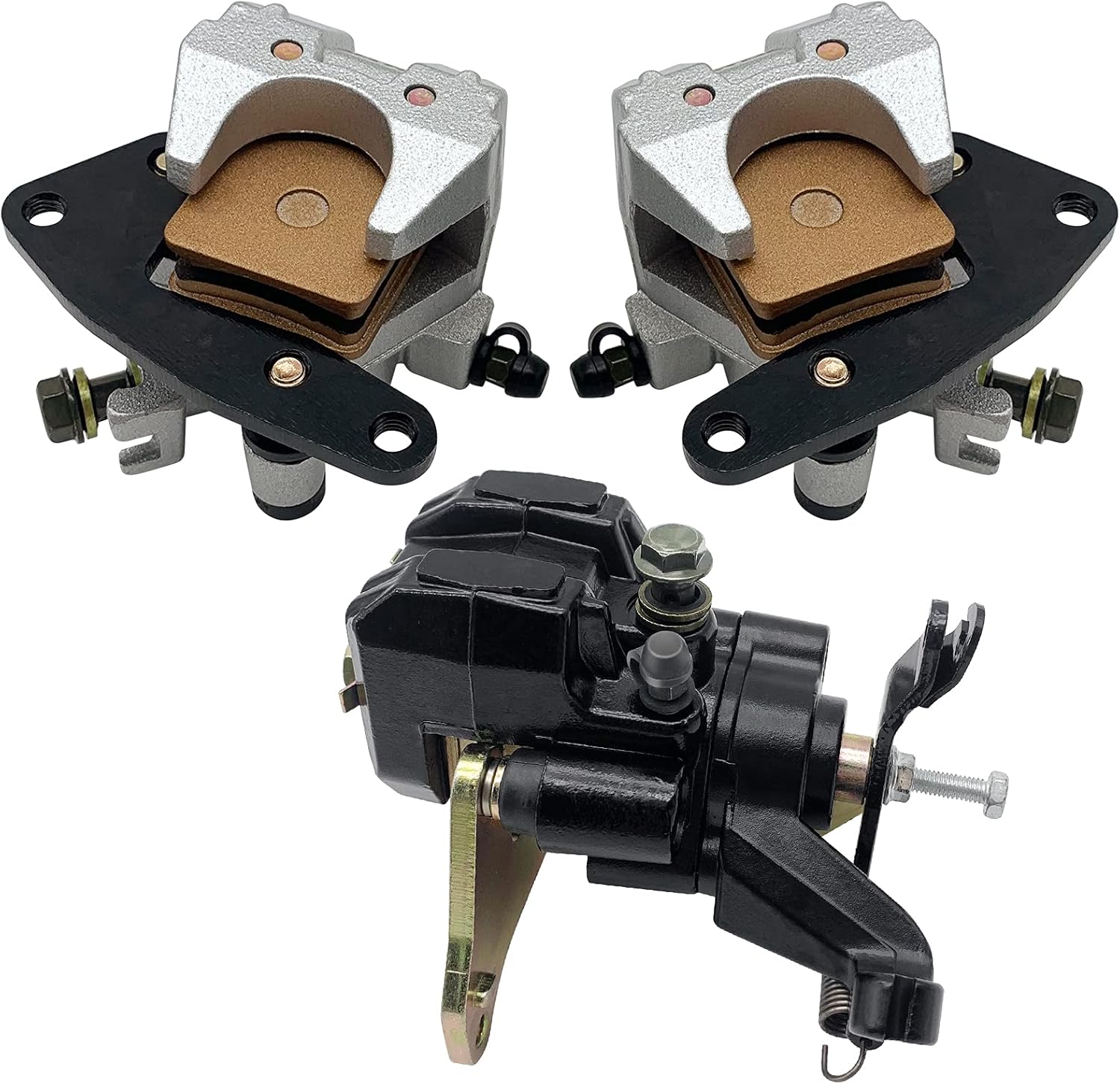 Front Left Right & Rear Brake Calipers Pack of 2 V476