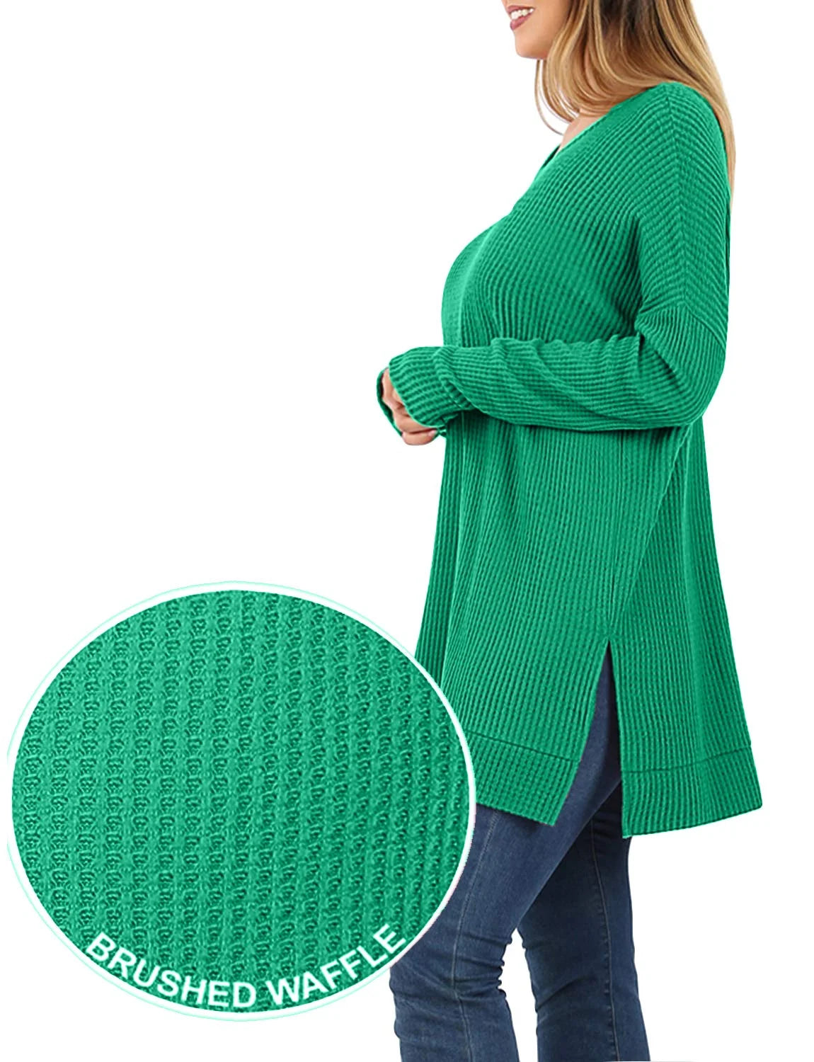 Kellygreen Knit Sweater Pullover B335011