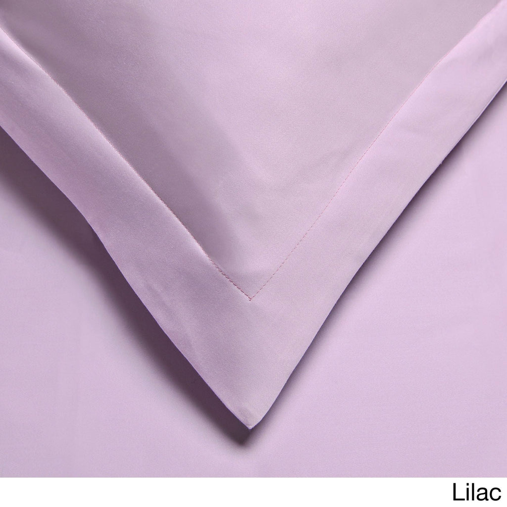 Lilac King Cotton Sateen Duvet Cover Set A70334