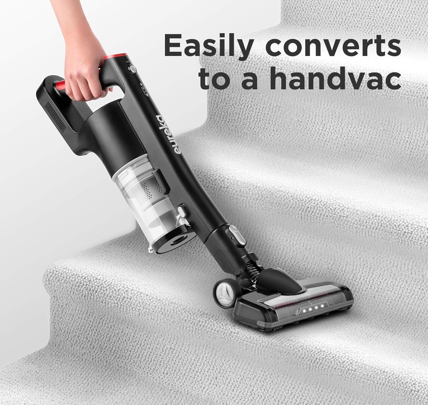 Red Cordless Stick Vacuum Cleaner K697