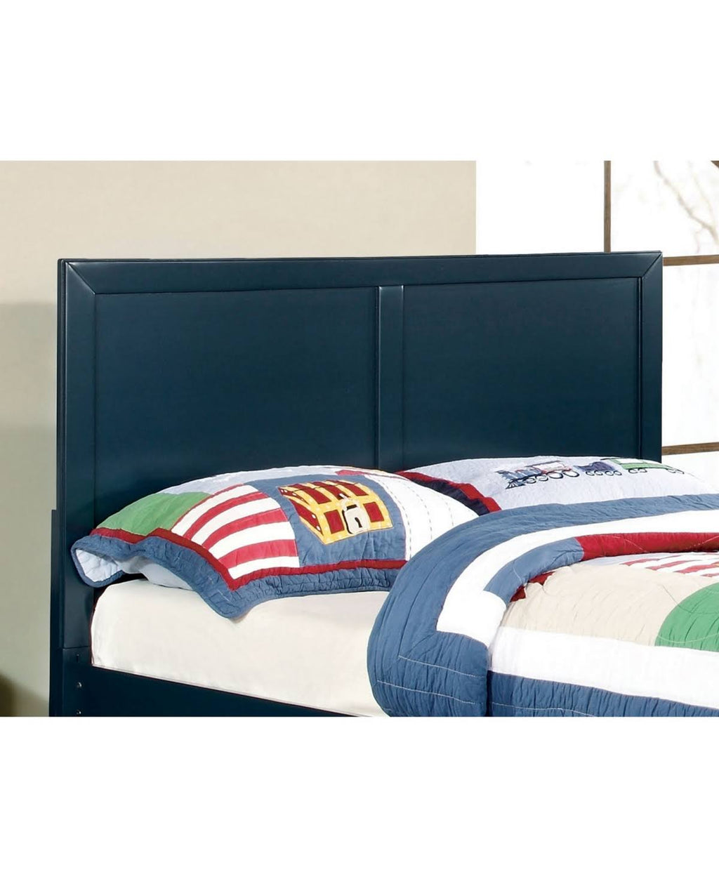 Full/Queen Kids Panel Headboard - Blue O361502