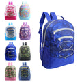 24 Pack 17 Inch Assorted Colors Bungee Backpacks G6609