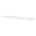 White Glass Top Dresser R70386