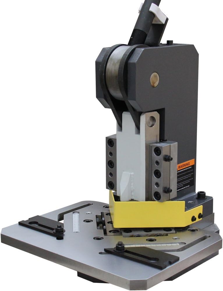 Heavy-Duty Metal Corner Notcher, 4x4" Blade, 11-Ga Mild Steel A700861