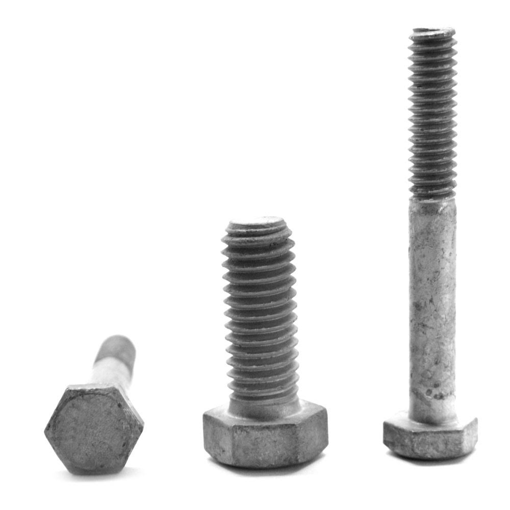 1 1/8x22-7 x 20x226x22THD Coarse Thread A307 Grade A Hex Bolt Low Carbon Steel Hot Dip Galvanized L222242