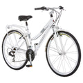 White 700c Women's Hybrid Bicycle E90138