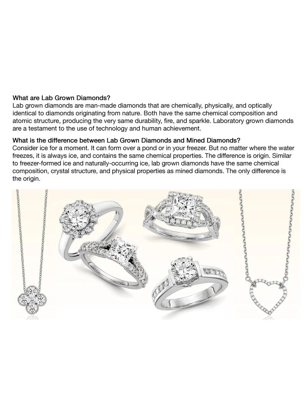 14K White and Yellow Gold Lab-Grown Diamond Ring N10406