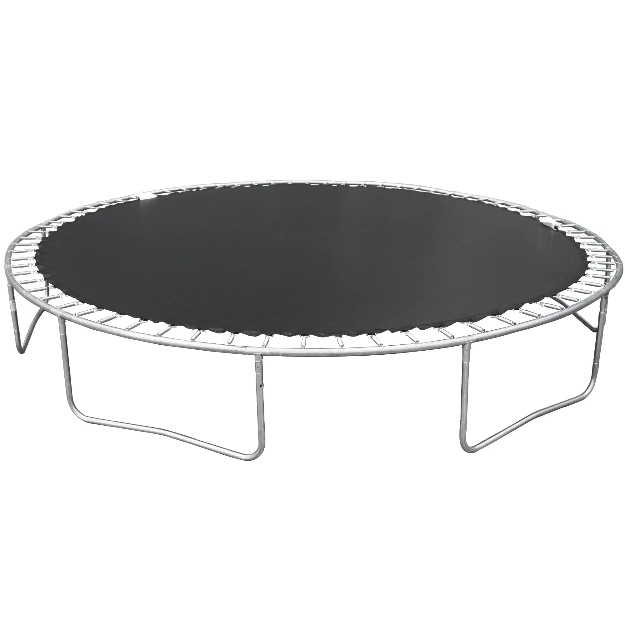 14FT Outdoor Trampoline with Basketball Hoop, Ladder and Safety Enclosure Net T321